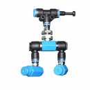 Doppeldüse "Rain"  360° schwenkbar...